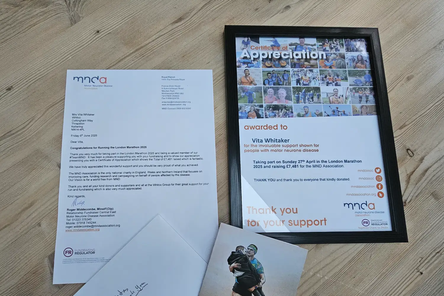 Team mnda official charity